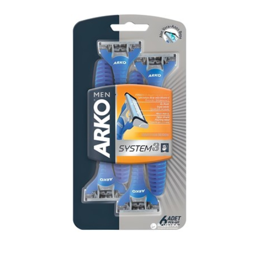 Arko Men System 3 (6 pack) | Red One Australia