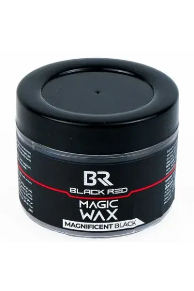Black & Red Magic Hair Wax - Magnificent Black (100ml) - Image 2
