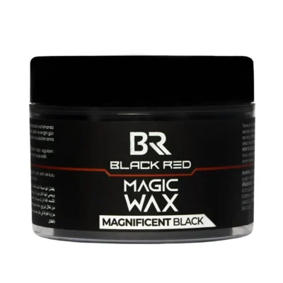 Black & Red Magic Hair Wax - Magnificent Black (100ml)