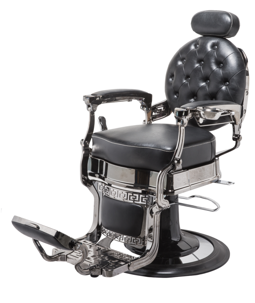 The Legend Chester Barber Chair-Black