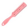 Hair Tooth Comb Razor (Pink)