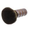 Professional Barber Neck Brush (Dark Wooden Brown) - Image 3