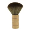 Professional Barber Neck Brush (Light Wooden Brown)