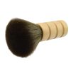 Professional Barber Neck Brush (Light Wooden Brown) - Image 2