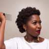 Afro Comb With Metal Bristles (Black) - Image 3