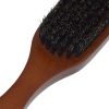 Beard Brush With Long Handle (Brown) - Image 4