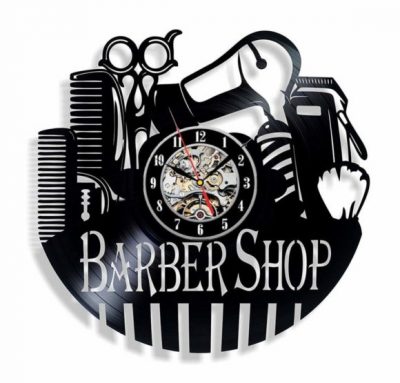 'Barber Shop' Salon Clock