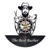 'The Best Barber' Salon Clock