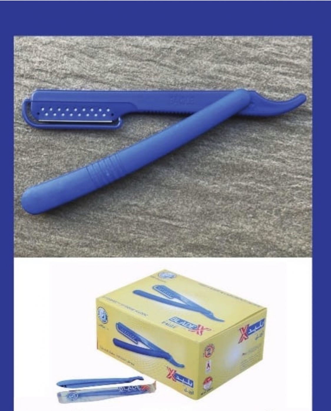 BladeX Disposable Razor Pack 50pcs | Red One Australia