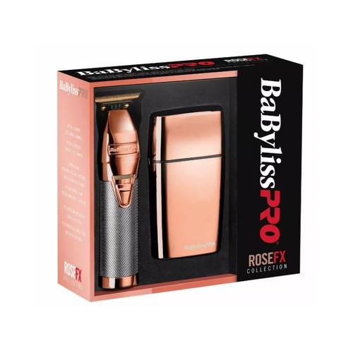 BaBylissPRO Duo Rose Gold Foil Shaver & Outliner Trimmer