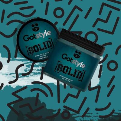 Gotstyle Hair Gel Solid 600ml - Non-Sticky Hair Control | Red One Australia