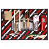 Barber Shop Tool Mat - 45cm x 30cm - Image 3