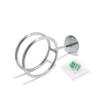 Hairdryer Holder Round Metal - Image 2