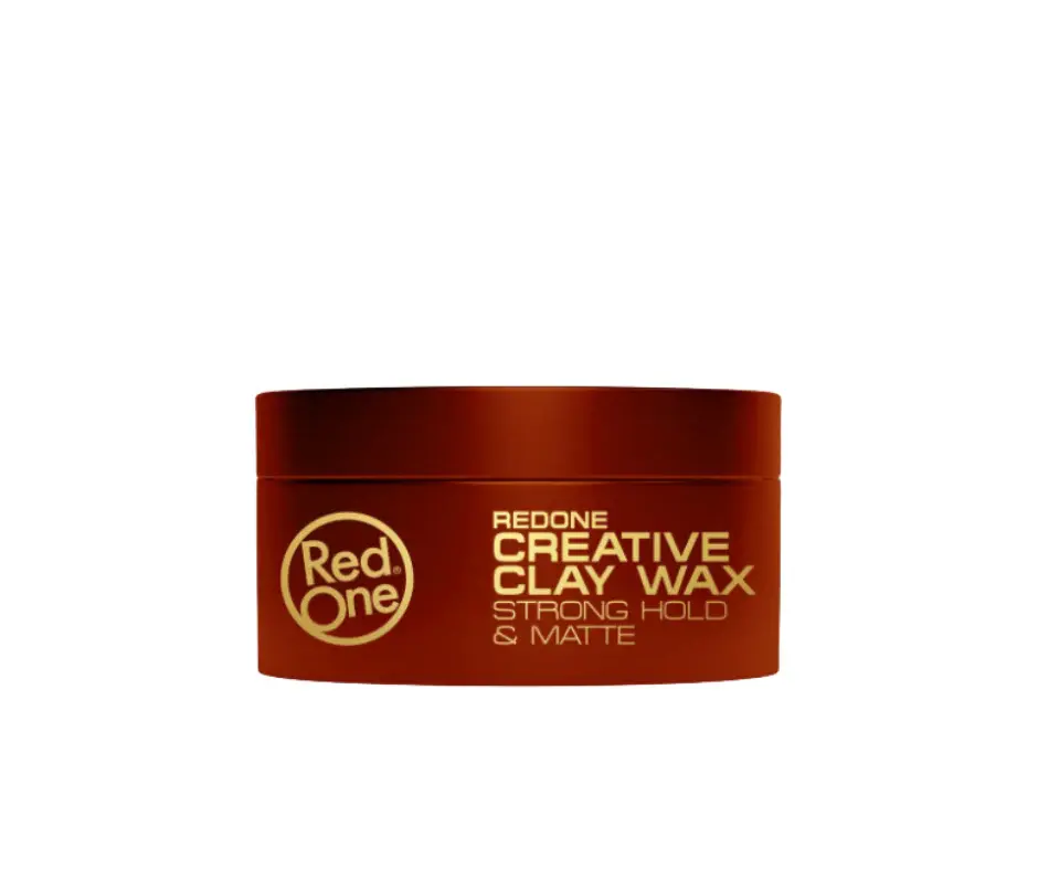 RedOne Creative Hair Clay Wax 100ml-Strong Hold Matte Finish - Image 2