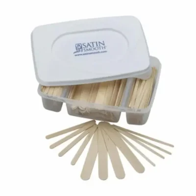 Satin Smooth Wooden Applicator Tray 350pcs