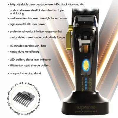 Pro-One Supreme Cordless Hair Clipper - Image 3