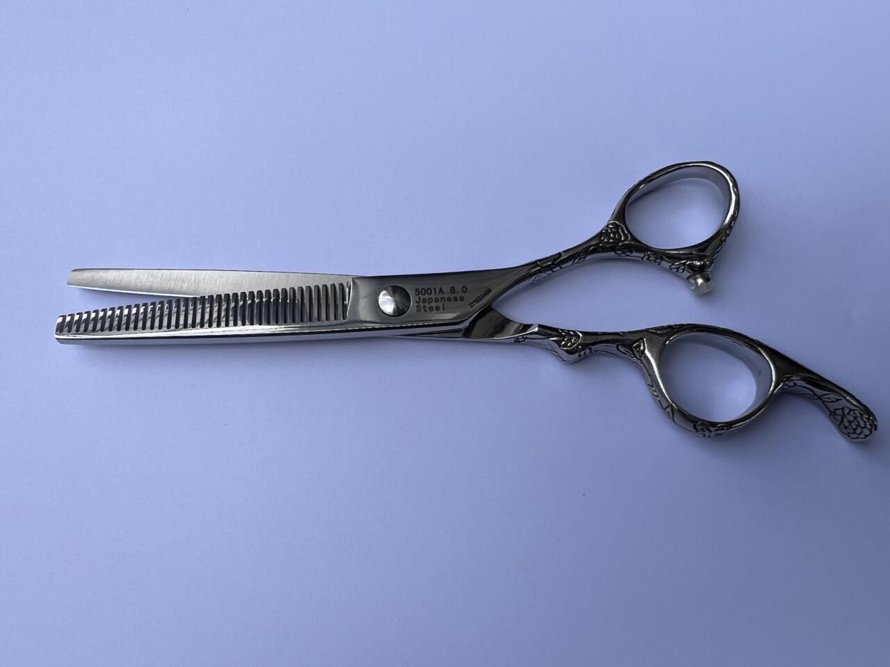 Krazor Japanese Steel Barber Thinner 5001A-6.0' - Image 2