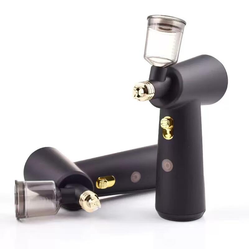 Barber Airbrush Cordless Compressor-All Black