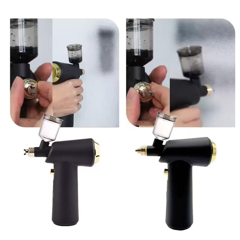 Barber Airbrush Cordless Compressor-All Black - Image 2