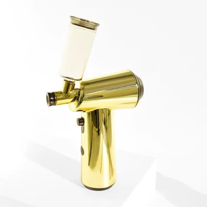 Barber Airbrush Cordless Compressor-All Gold