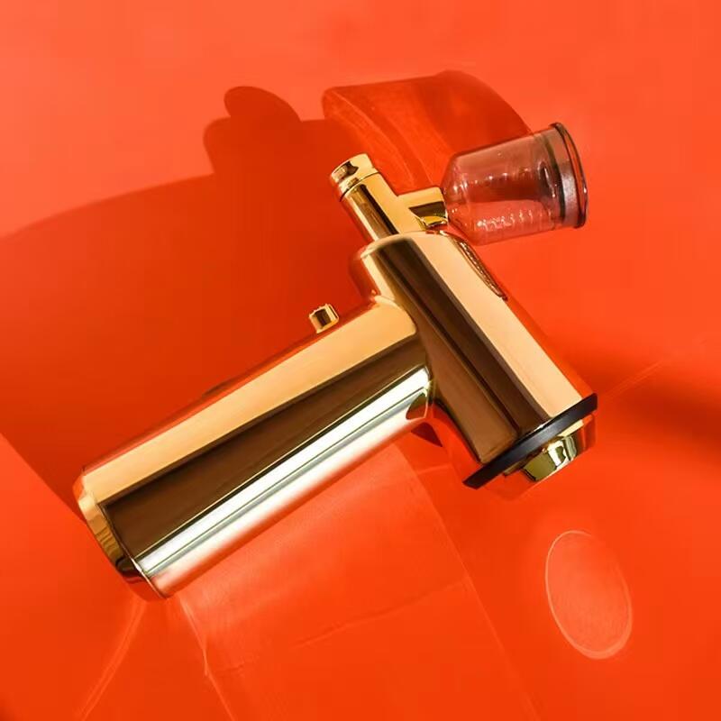 Barber Airbrush Cordless Compressor-All Gold - Image 3