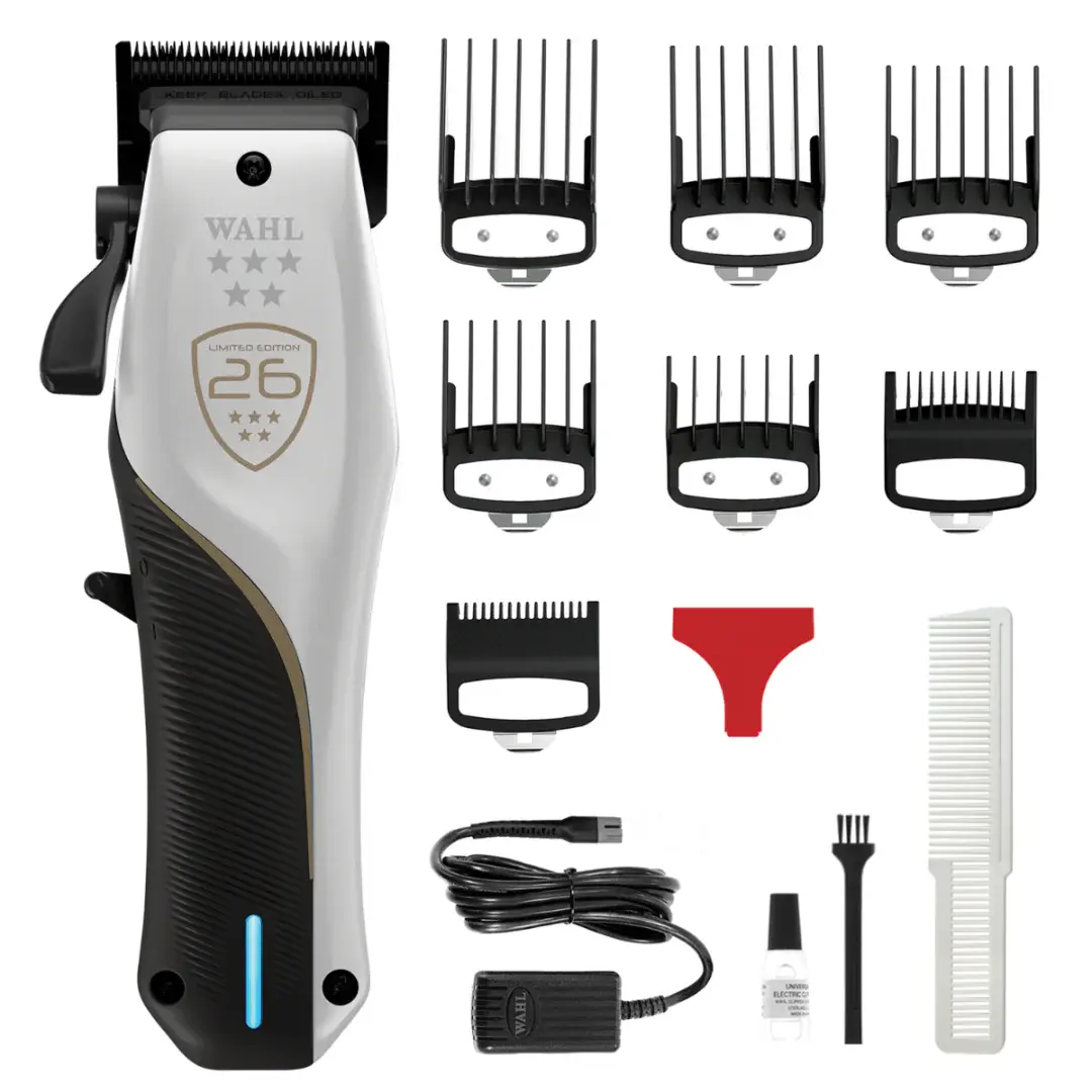 Wahl Professional 5 Star Vapor CE Clipper - Champion Limited Edition with Charging Stand/Power Station - Image 3