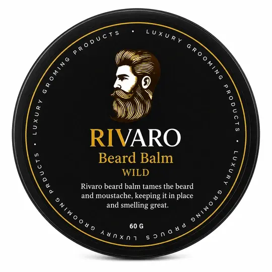 RIVARO Beard Balm 60g – Beard Styling & Balm Wild