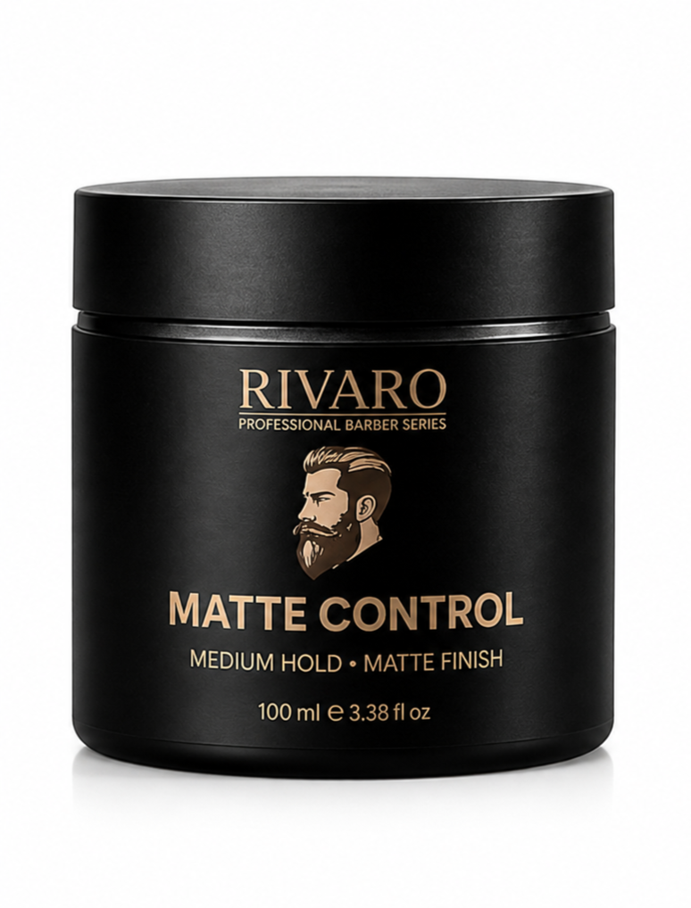 RIVARO Matte Control Hair Wax 100ml – Natural Hold & Matte Finish