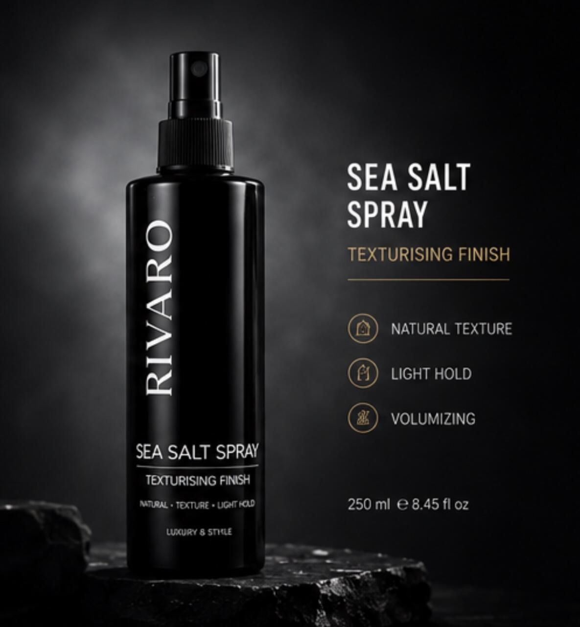 RIVARO Sea Salt Spray 250ml – Volumizing & Texturizing Hair Spray