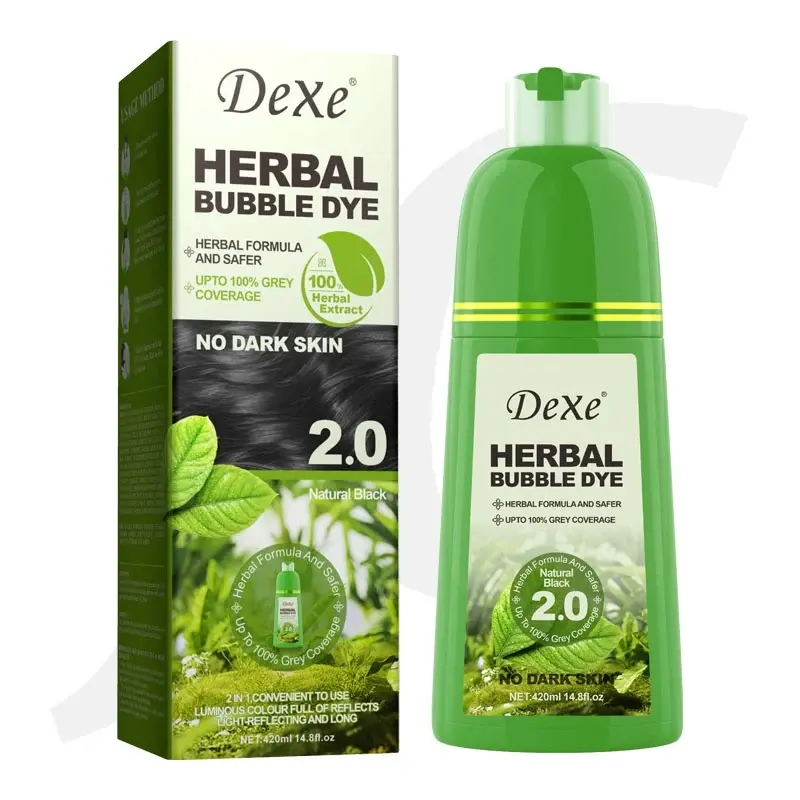 Dexe Herbal Bubble Dye 2.0 Natural Black 420ml
