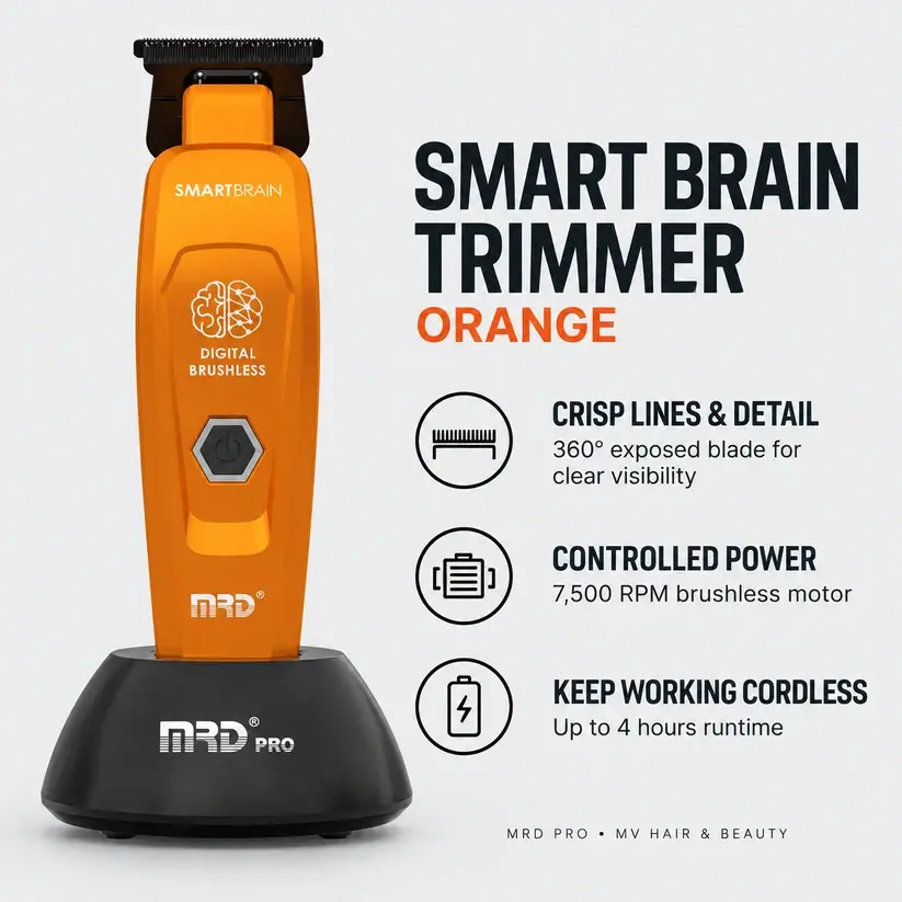 MRD Pro Smart Brain Trimmer -Orange - Image 2